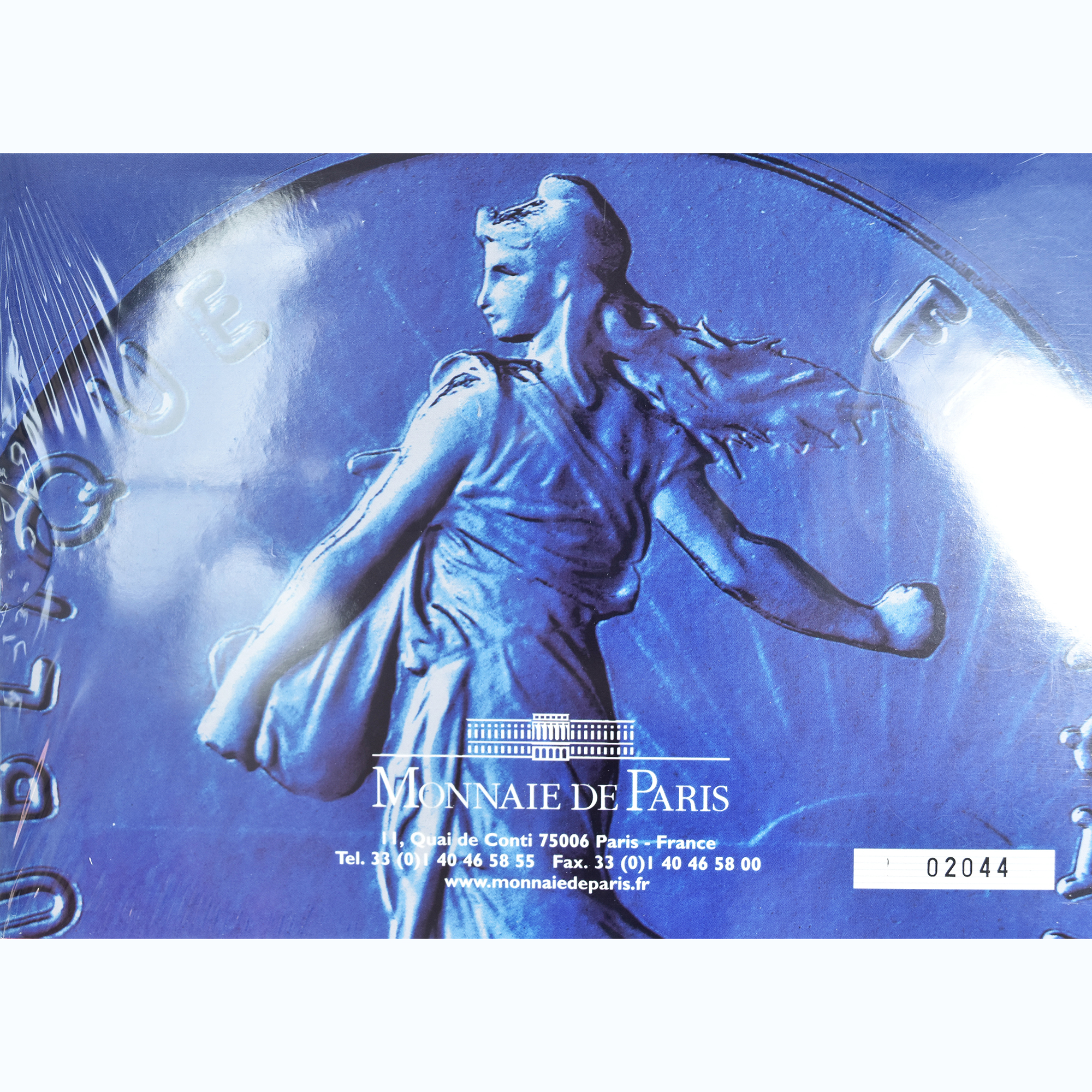 Coin, France, Coffret 1 c. à 20 frs., 2000, Monnaie de Paris, BU, 