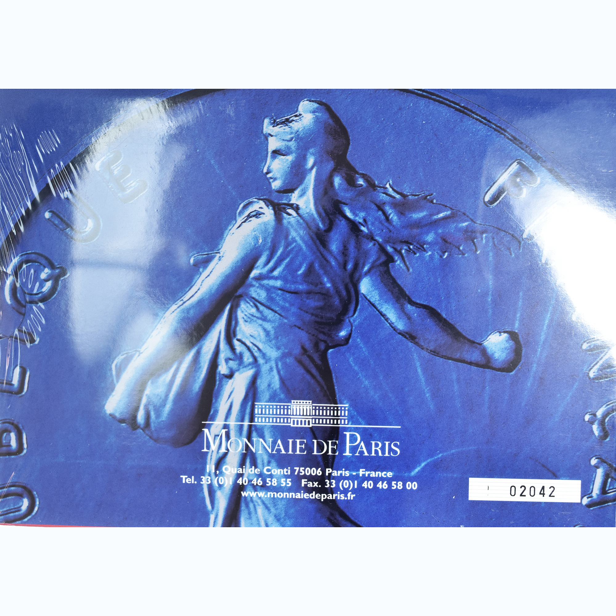 Coin, France, Coffret 1 c. à 20 frs., 2000, Monnaie de Paris, BU, 