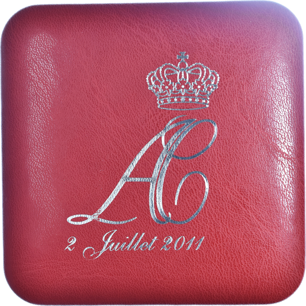 Monaco, 10 Euro, mariage princier, 2011, BE, STGL, Silber, Gadoury:MC 202