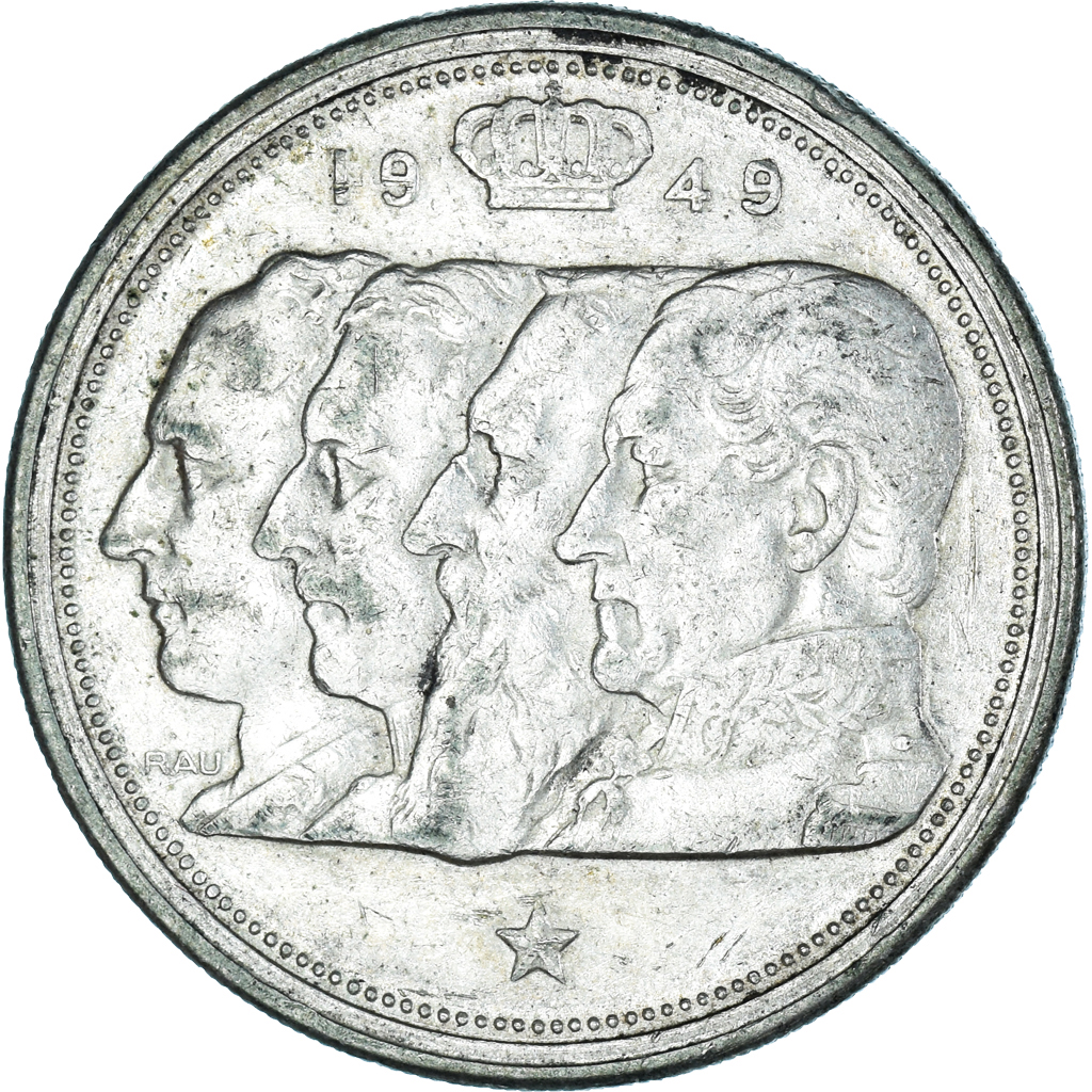 Coin, Belgium, Régence Prince Charles, 100 Francs, 100 Frank, 1949, Bruxelles