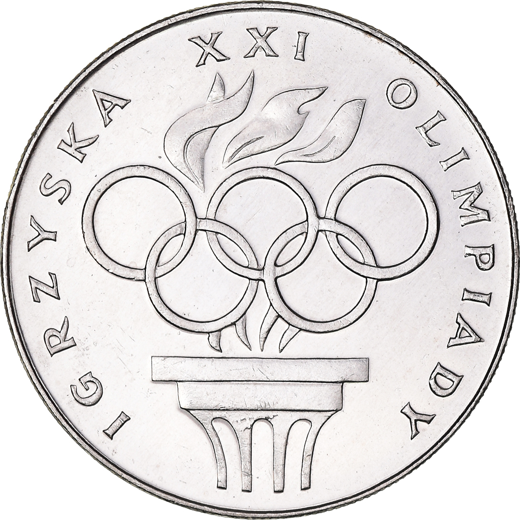 Coin, Poland, XXI Olympiad, 200 Zlotych, 1976, Warsaw, , Silver, KM:86