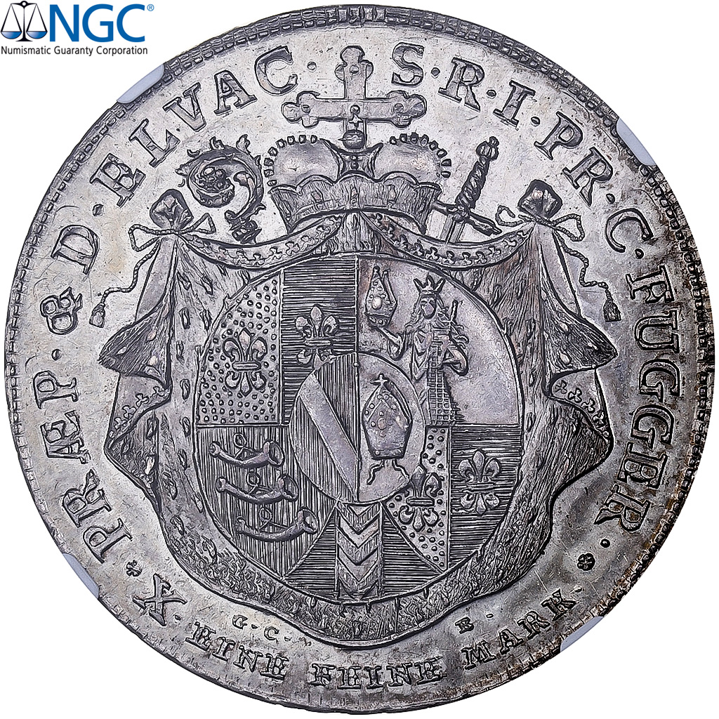 Bishopric of Regensburg, Anton Ignaz Josef, Thaler, 1786, Regensburg, Silver