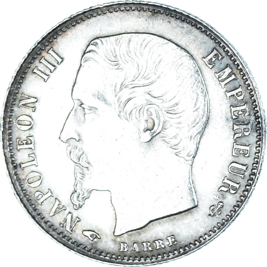 Coin, France, Napoleon III, 50 Centimes, 1859, Paris, , Silver