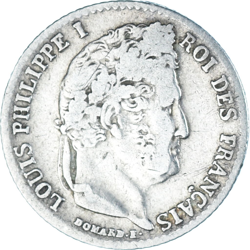 Coin, France, Louis-Philippe I, 1/4 Franc, 1833, Lille, , Silver