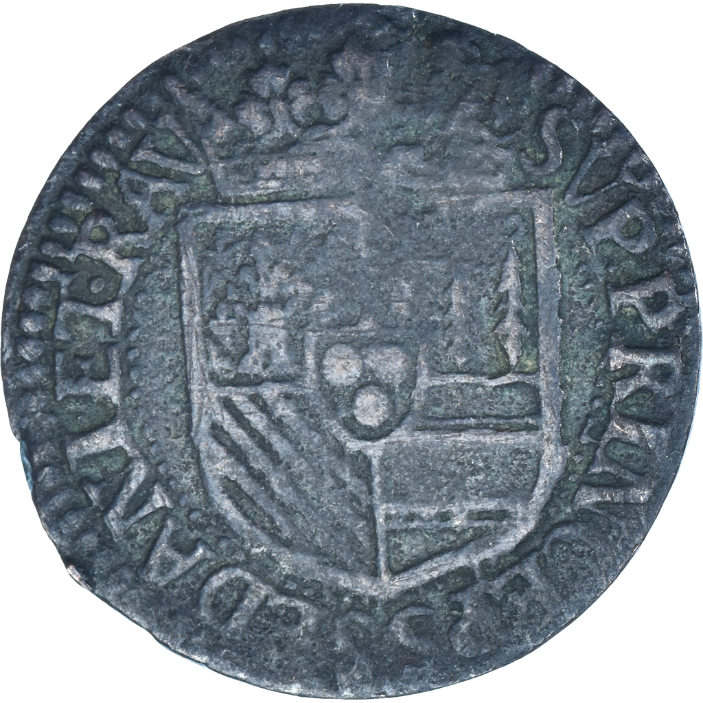 Coin, Principality of Sedan, Henri de la Tour d'Auvergne, Liard, 1614, Raucourt
