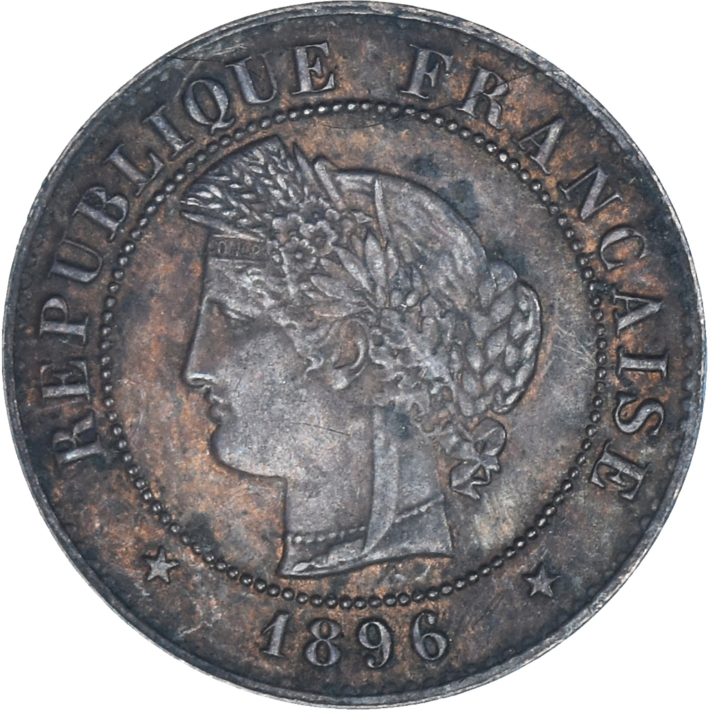 Coin, France, Cérès, Centime, 1896, Paris, , Bronze, KM:826.1