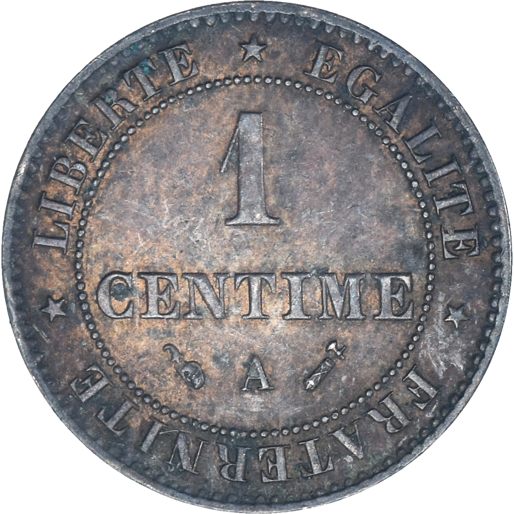 Coin, France, Cérès, Centime, 1896, Paris, , Bronze, KM:826.1