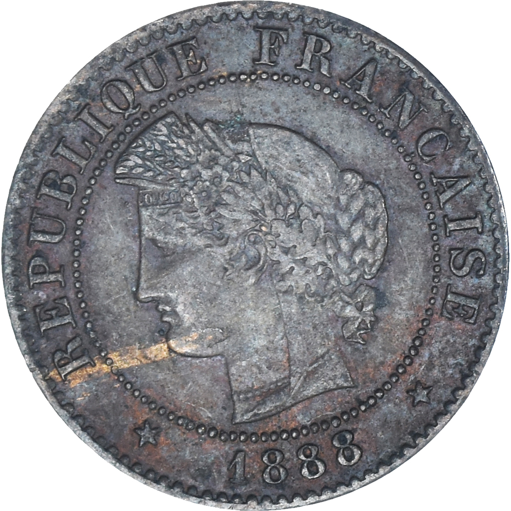 Coin, France, Cérès, Centime, 1888, Paris, , Bronze, KM:826.1