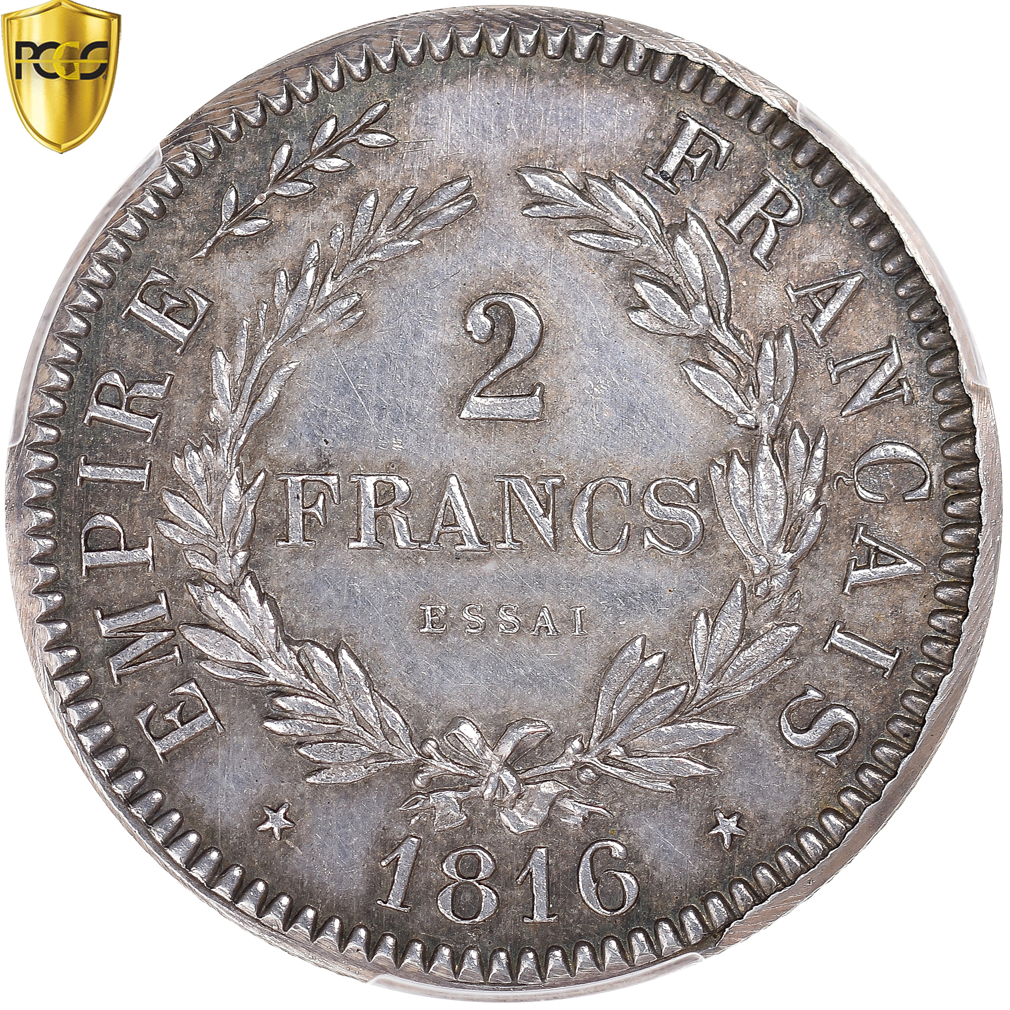 Coin, France, Napoleon II, 2 Francs, 1816 (1860), Brussels, ESSAI