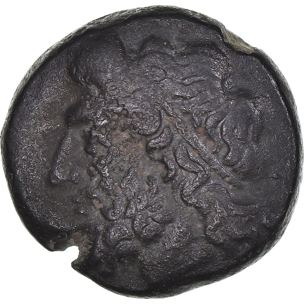 Coin, Sicily, Hieron II, Litra, 275-215 BC, Syracuse, VF(30-35), Bronze