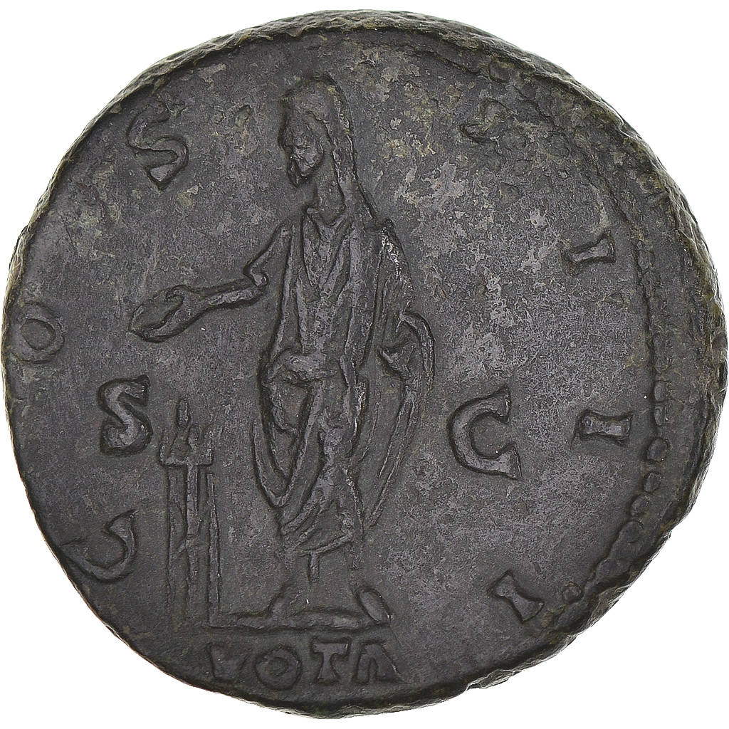 Coin, Antoninus Pius, As, 148, Rome, , Bronze, RIC:852a