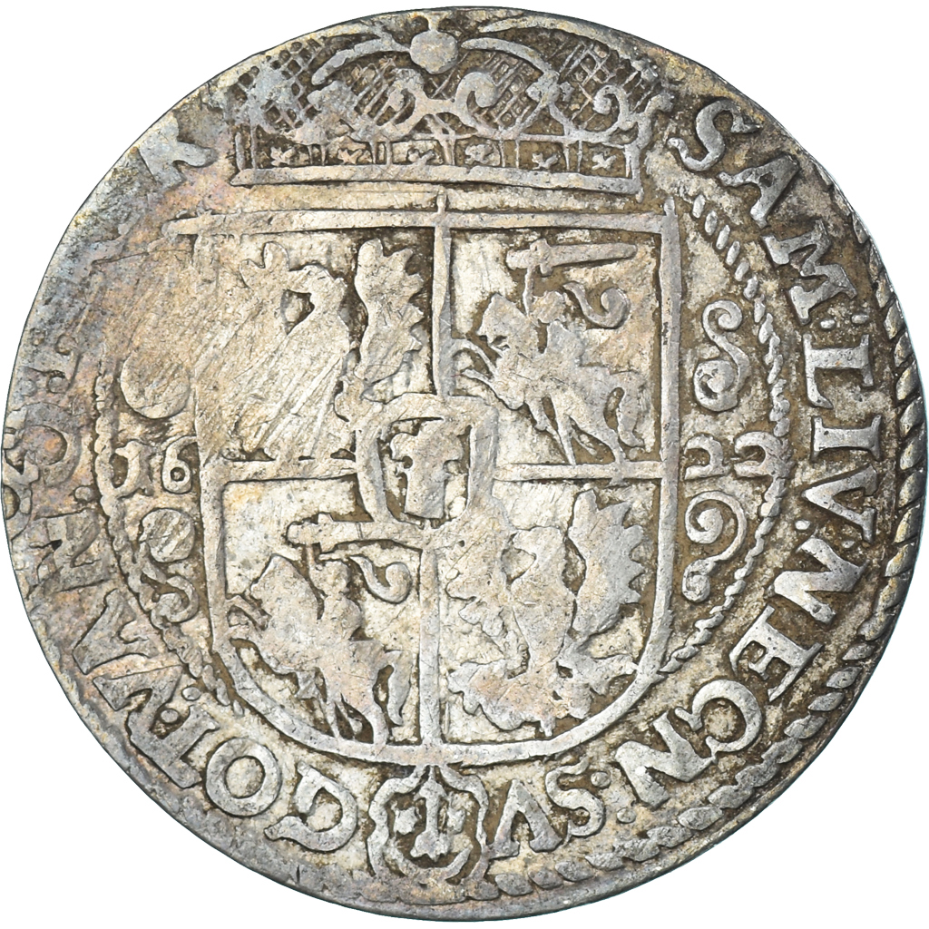 Coin, Poland, Sigismund III, Ort, 18 Groszy - 1/4 Thaler, 1622, Bydgoszcz