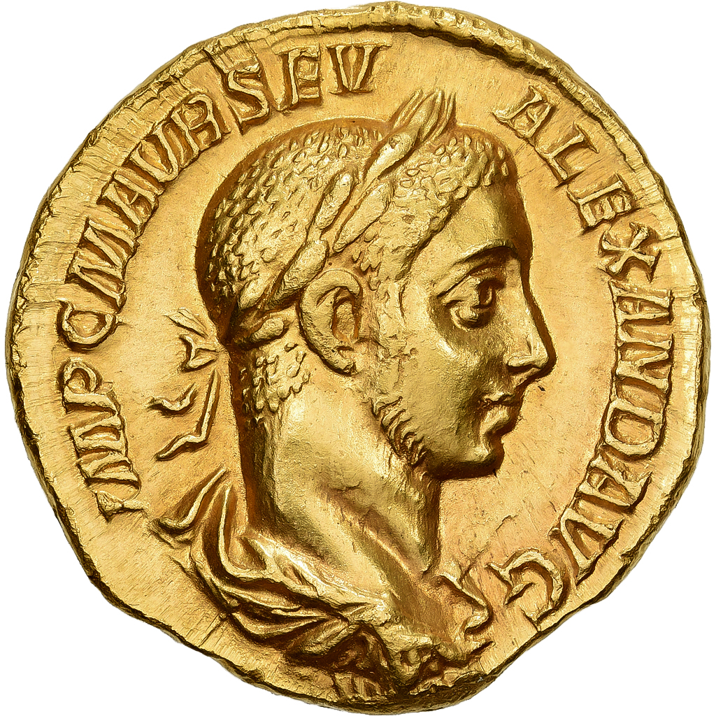 Severus Alexander, Aureus, 227, Rome, Gold, , RIC:60d, BMC:407-8