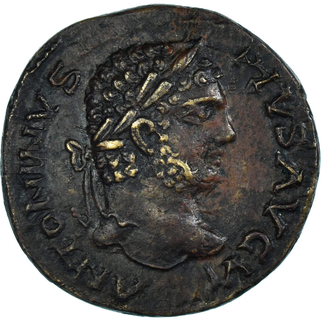 Coin, Macedonia, Caracalla, Æ, 197-217, Stobi, , Bronze, Varbanov:4065