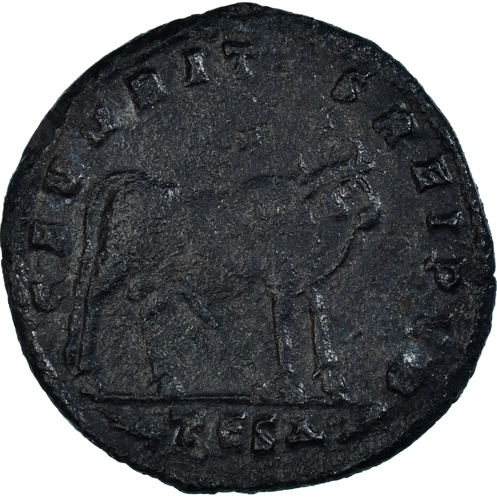 Coin, Julian II, Maiorina, 361-363, Thessalonica, , Bronze, RIC:225