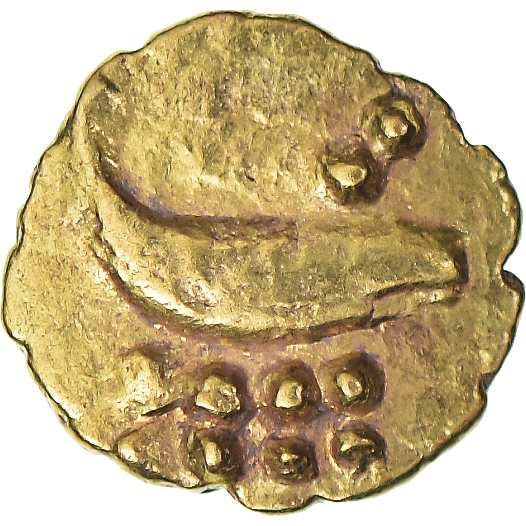 【古銭】インド(Cochin) 1 Fanam(ファナム) Fanam: coin from Kingdom of Cochin (India); 1/42 pagoda
