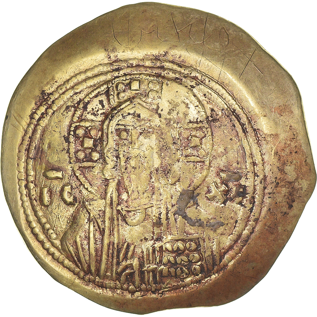 Michael VII, Histamenon Nomisma, 1071-1078, Constantinople, Electrum, 