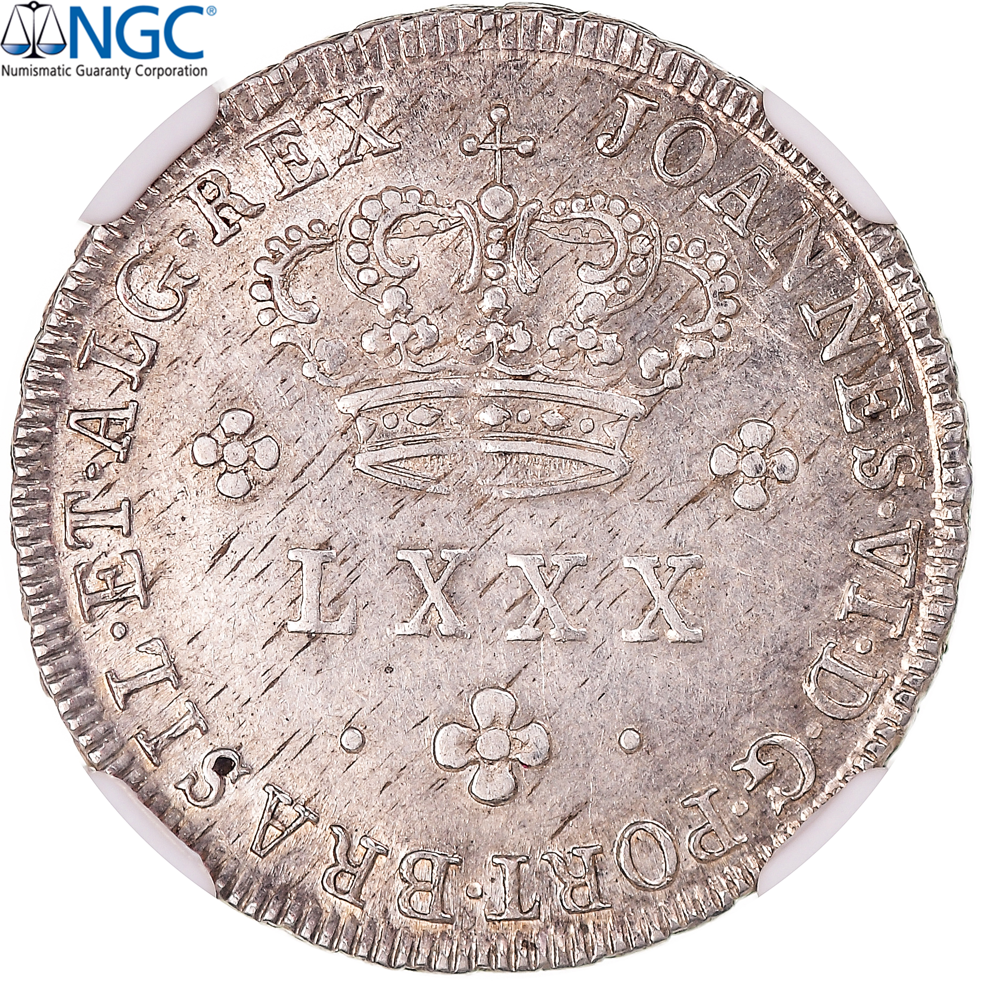 Coin, Portugal, João VI, 80 Reis, LXXX; Tostao, 1816-1826, Lisbon