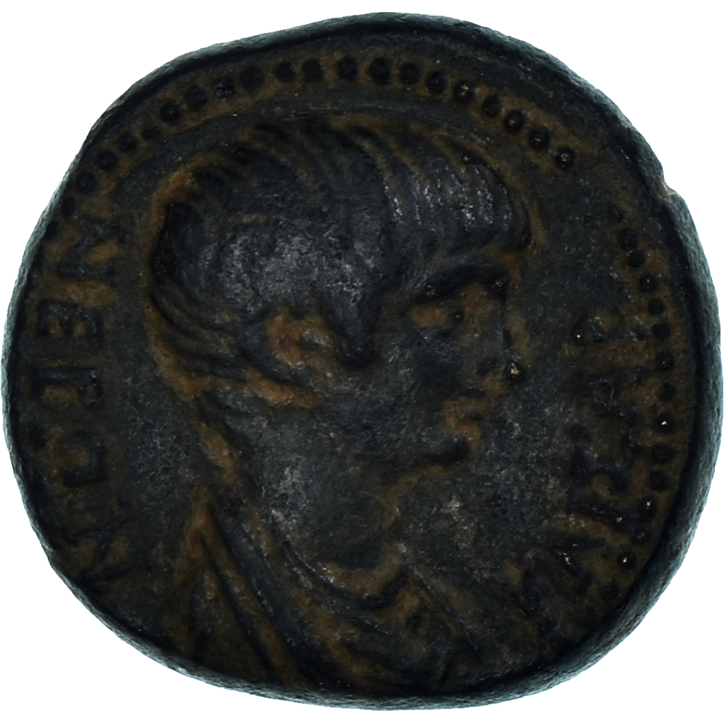 Coin, Lydia, Nero, Æ, 54-68, Blaundus, , Bronze, RIC:I-3059