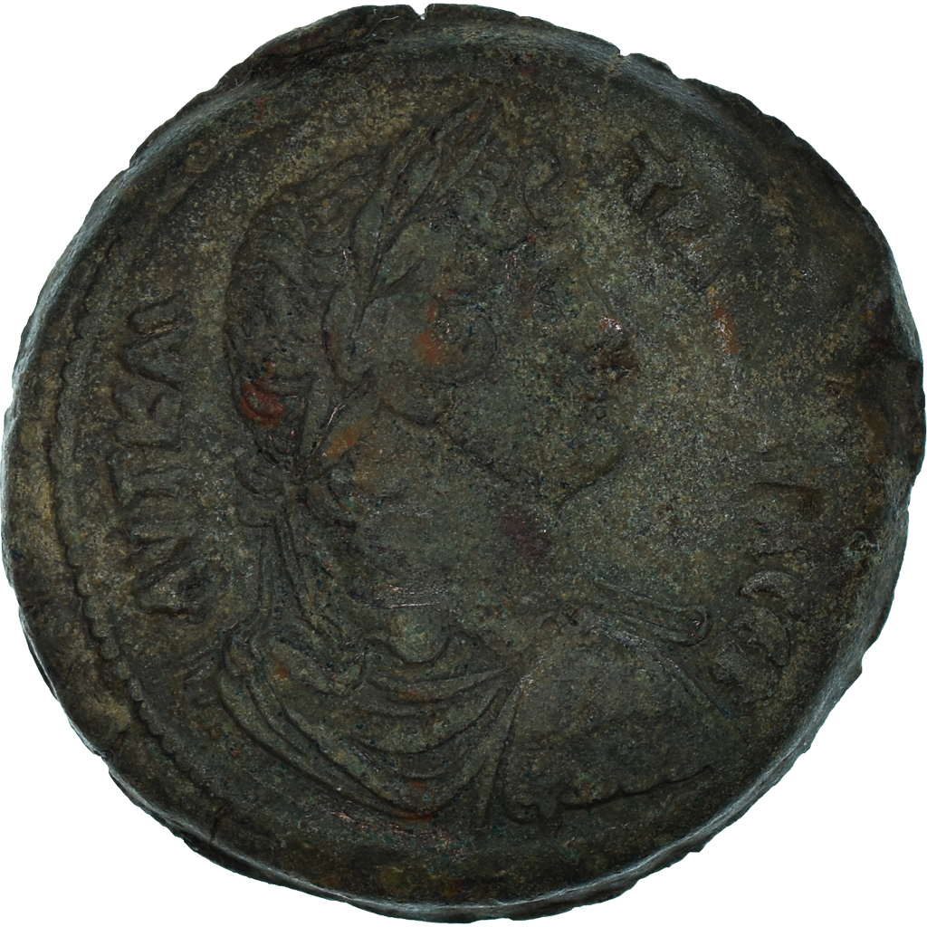 Coin, Egypt, Hadrian, Drachm, 127-128, Alexandria, VF(30-35), Bronze
