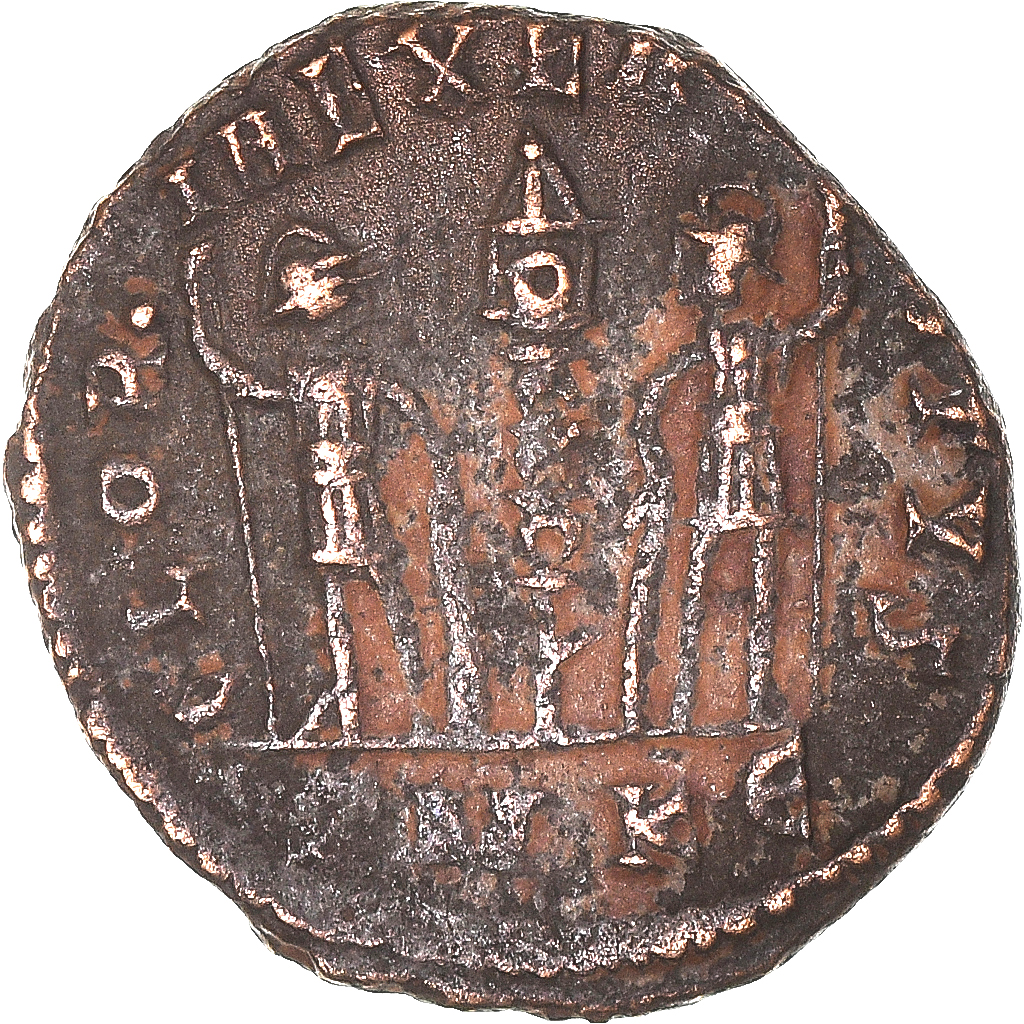 Constance II, Follis, 337-361, Cyzicus, Bronze, 