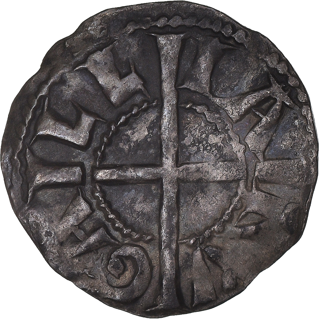 Coin, France, Archevêché de Lyon, Denier fort, 1230-1250, Lyon, EF