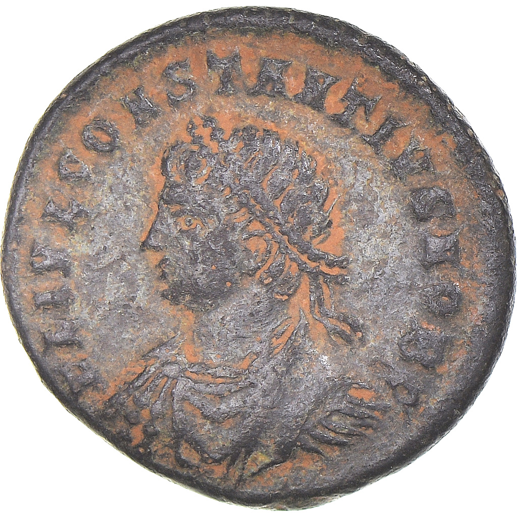 Coin, Constantius II, Follis, 324-337, Kyzikos, , Bronze