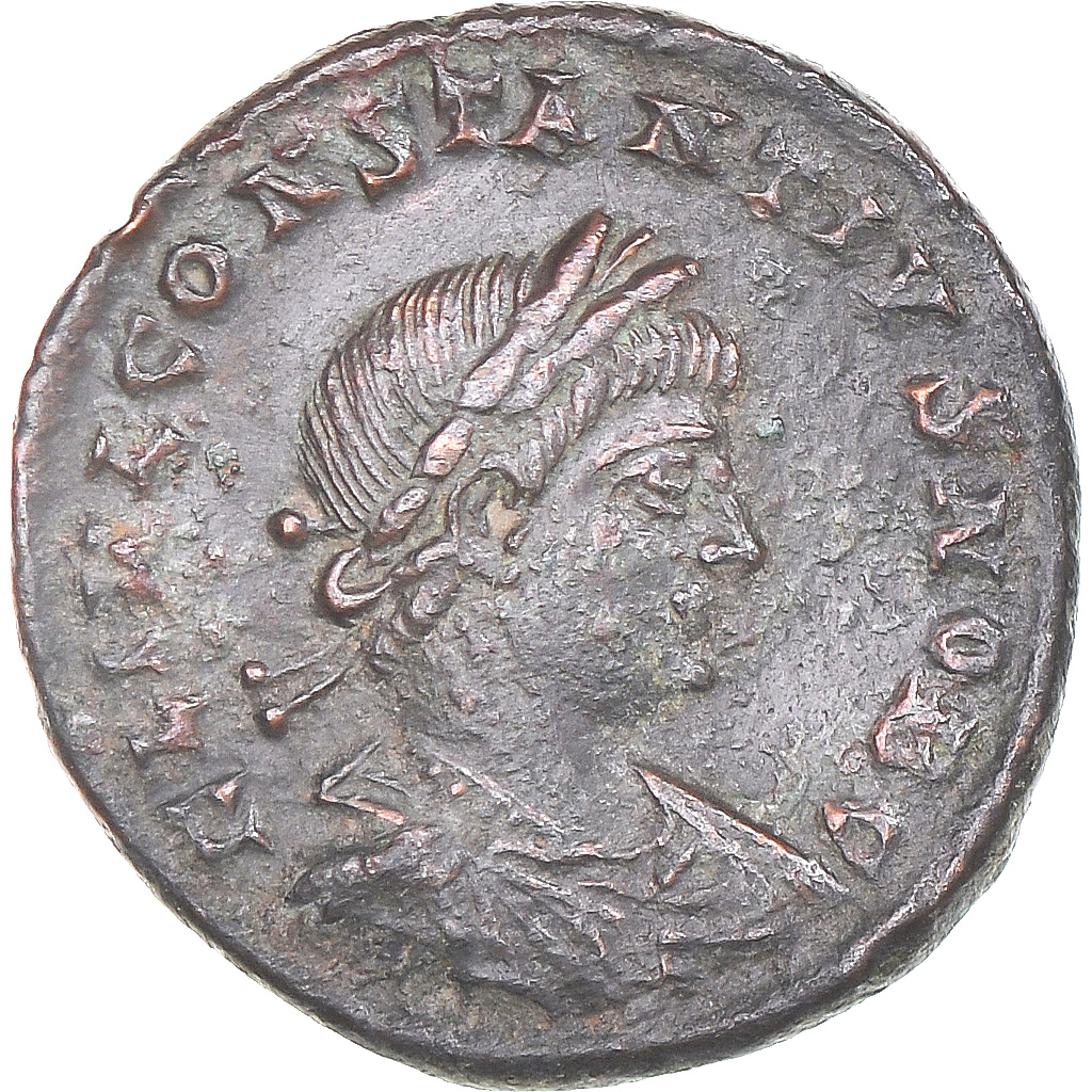 Coin, Constantius II, Follis, 324-337, Kyzikos, , Bronze