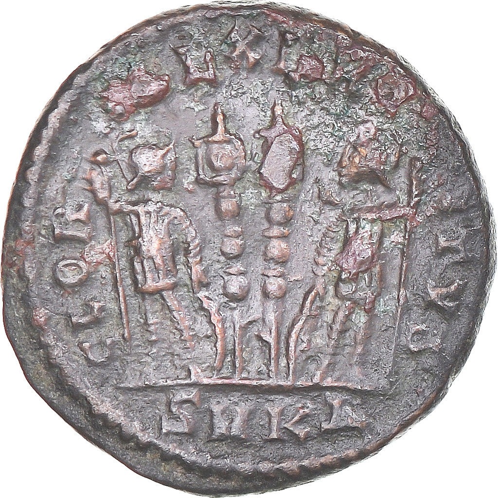 Coin, Constantius II, Follis, 324-337, Kyzikos, , Bronze