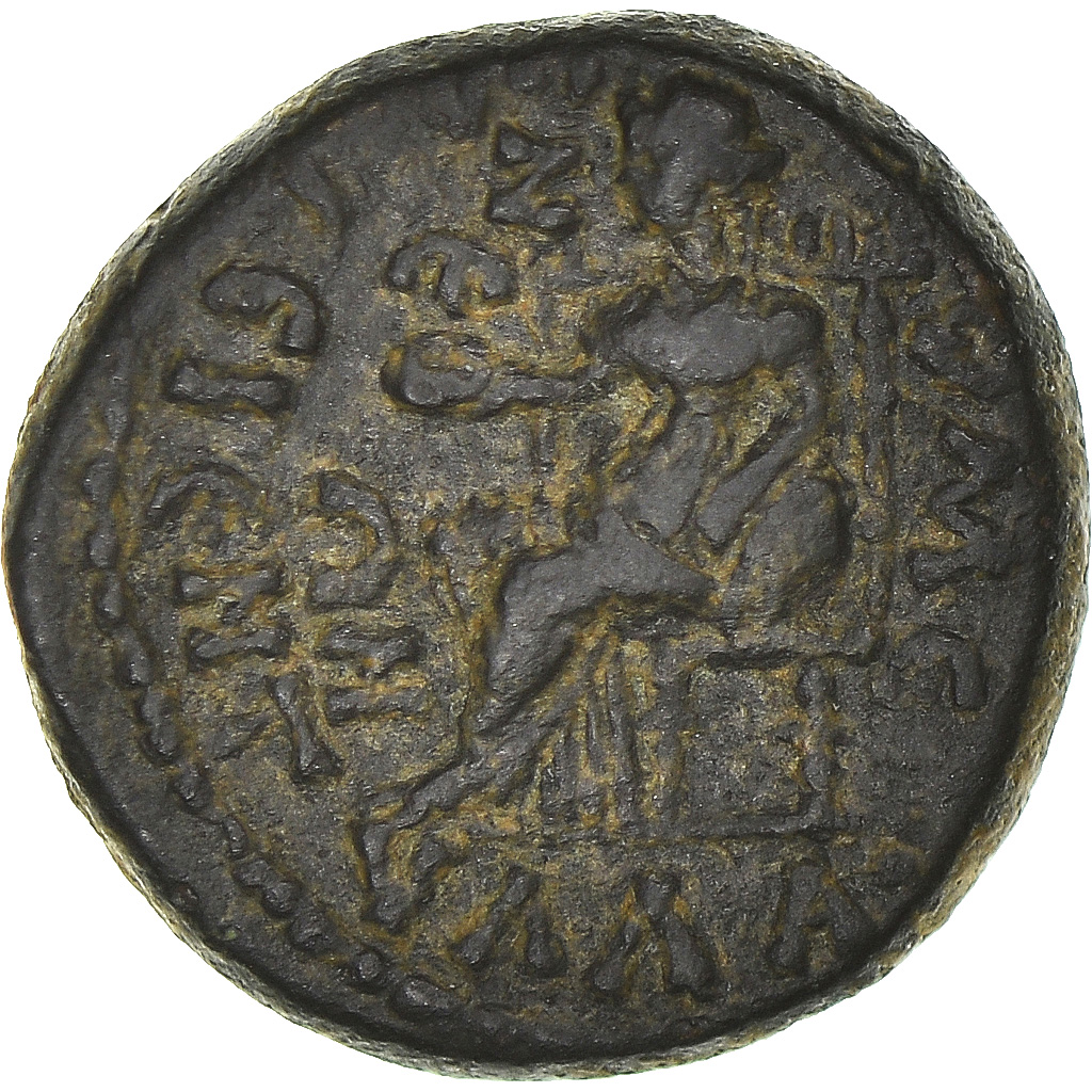 Coin, Phrygia, Domitia, Hemiassarion, 82-96, Eumeneia, , Bronze