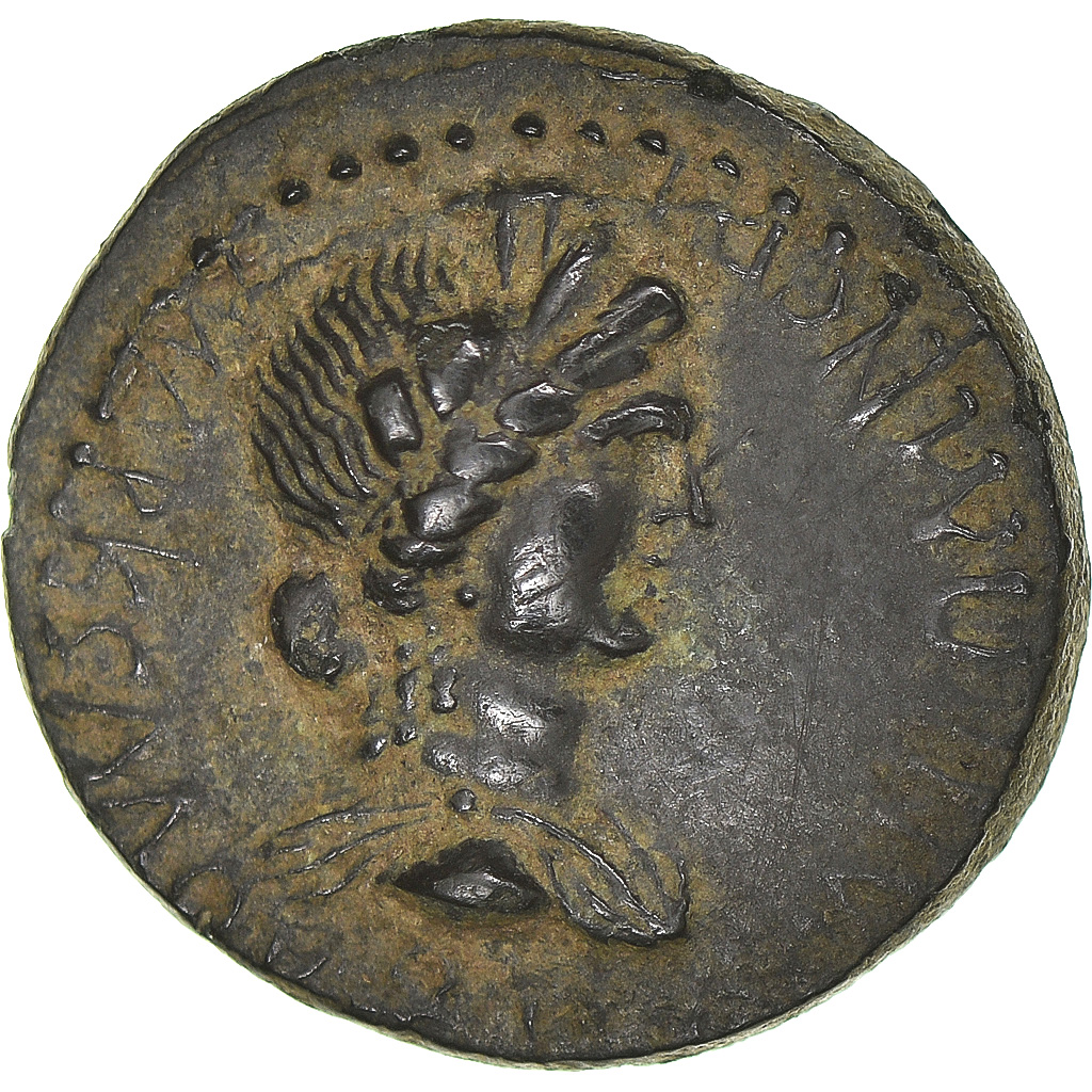 Coin, Phrygia, Pseudo-autonomous, Assarion, 69-79, Synaus, EF, Bronze