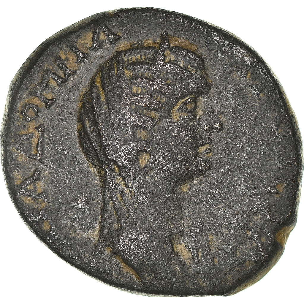Coin, Pontos, Julia Domna, Tetrassarion, 209-210, Neocaesarea, , Bronze