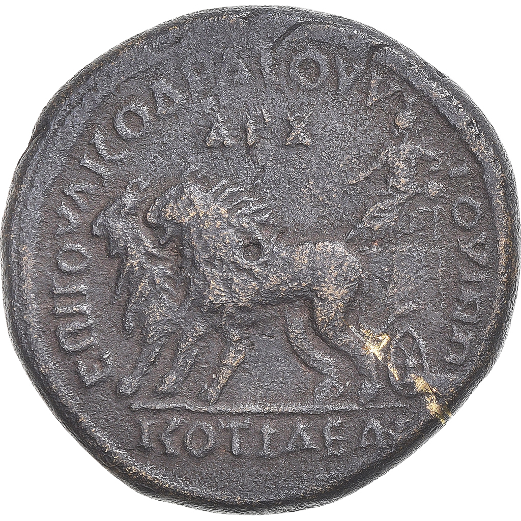Coin, Phrygia, Philip I, Tetrassarion, 244-249, Cotiaeum, , Bronze