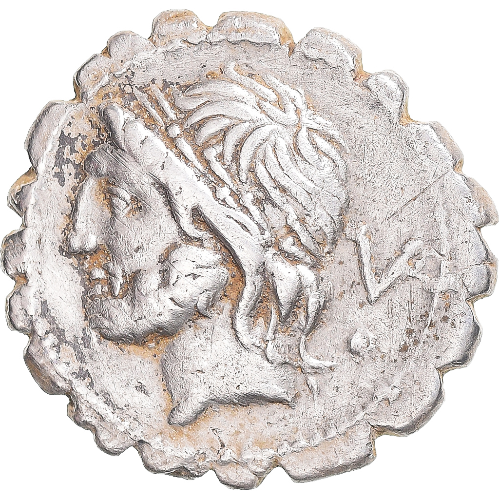 Coin, Scipia, Denarius Serratus, 106 BC, Rome, , Silver