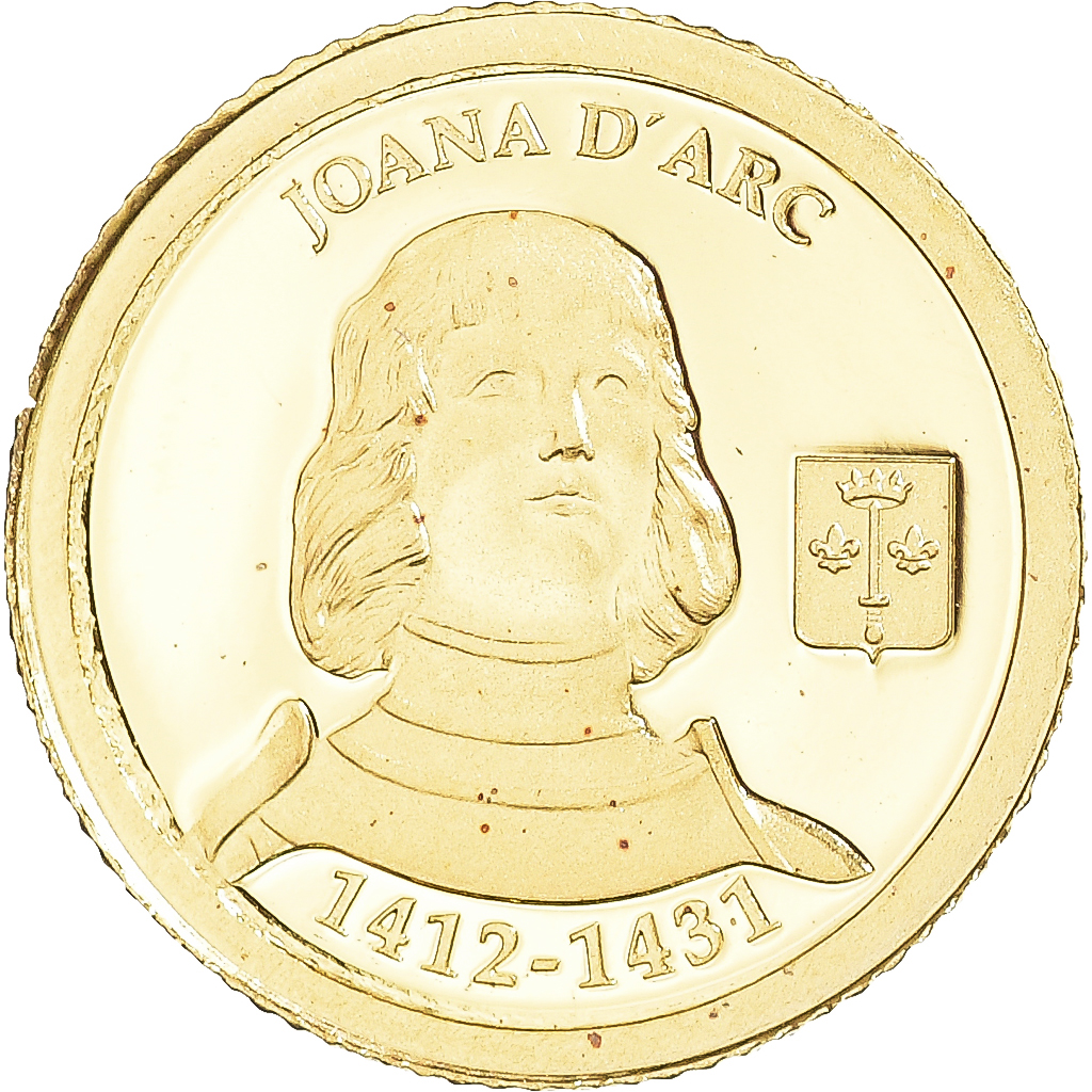 Coin, Andorra, Jeanne d'Arc, Dollar, 2012, , Gold European Coins