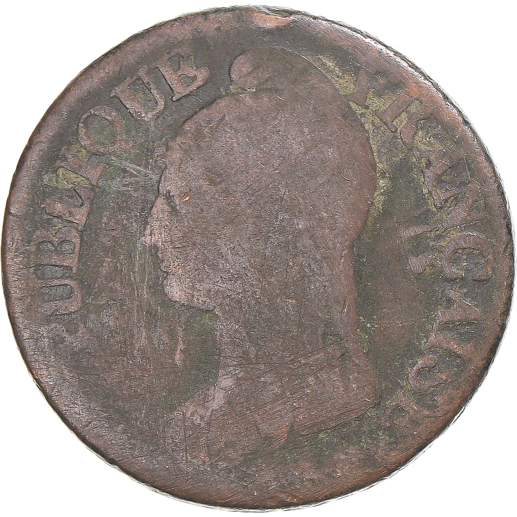 Coin, France, Dupré, 5 Centimes, AN 5, Orléans, , Copper, Gadoury:126