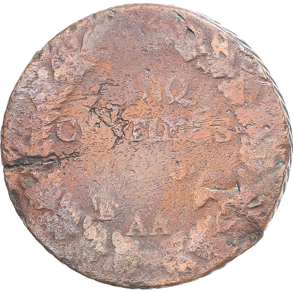 Coin, France, Dupré, 5 Centimes, Metz, , Copper, Gadoury:126/126a