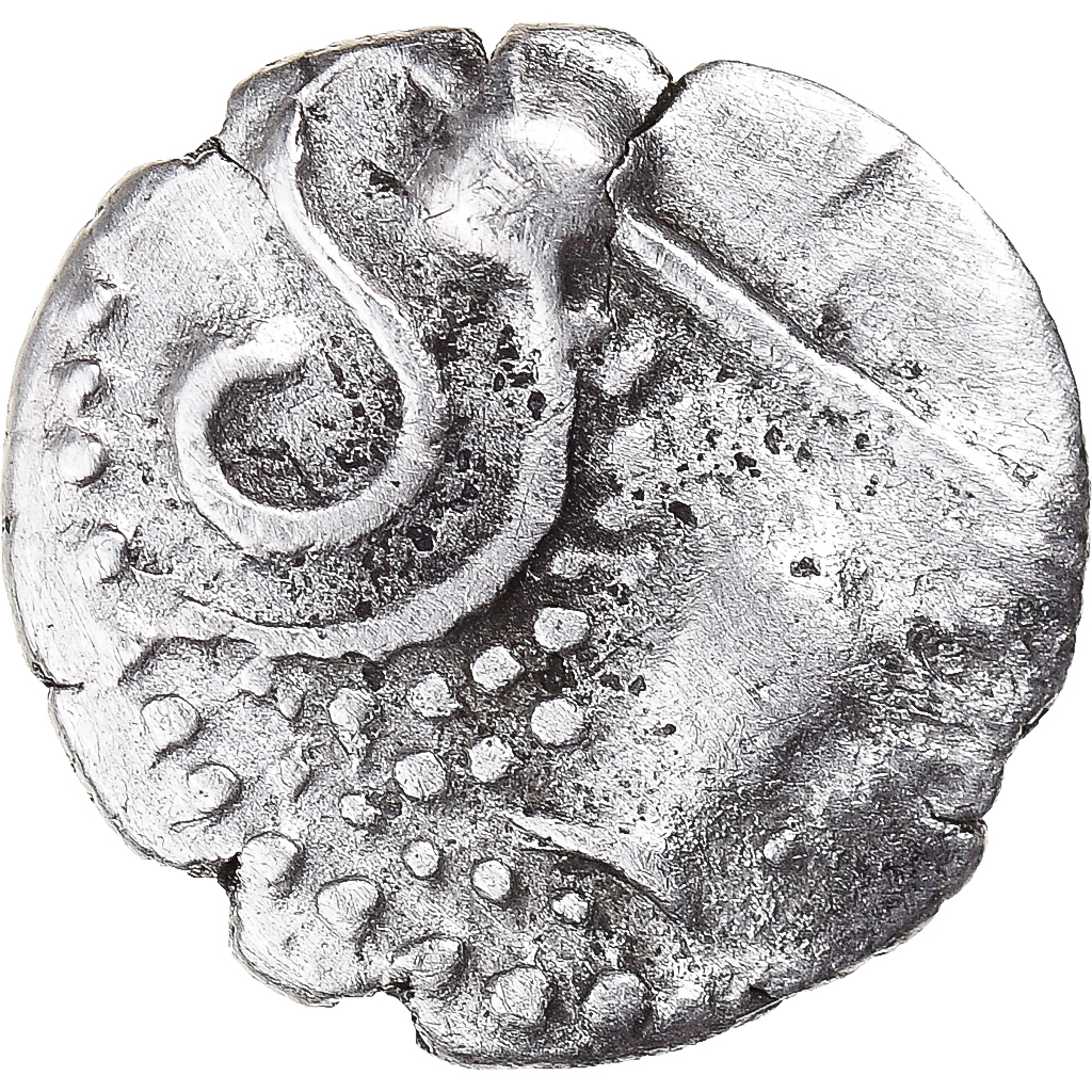 Coin, Aulerci Cenomani, Denier, ca. 80-50 BC, Le Mans, EF, Silver
