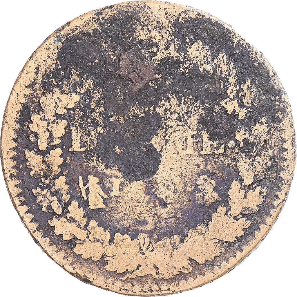 Coin, France, Dupré, Decime, , Copper, Gadoury:187/187a