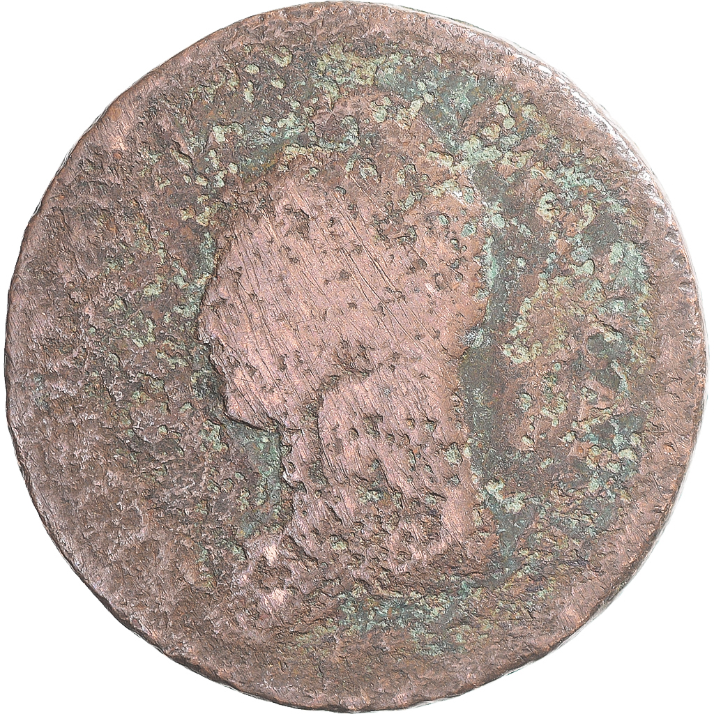 Coin, France, Dupré, Decime, Metz, , Copper, Gadoury:187a