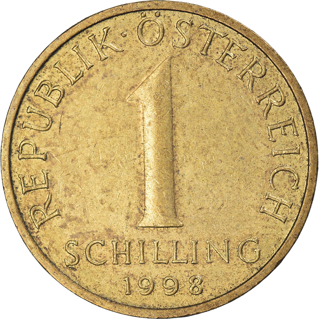 Moneda, Austria, Schilling, 1998