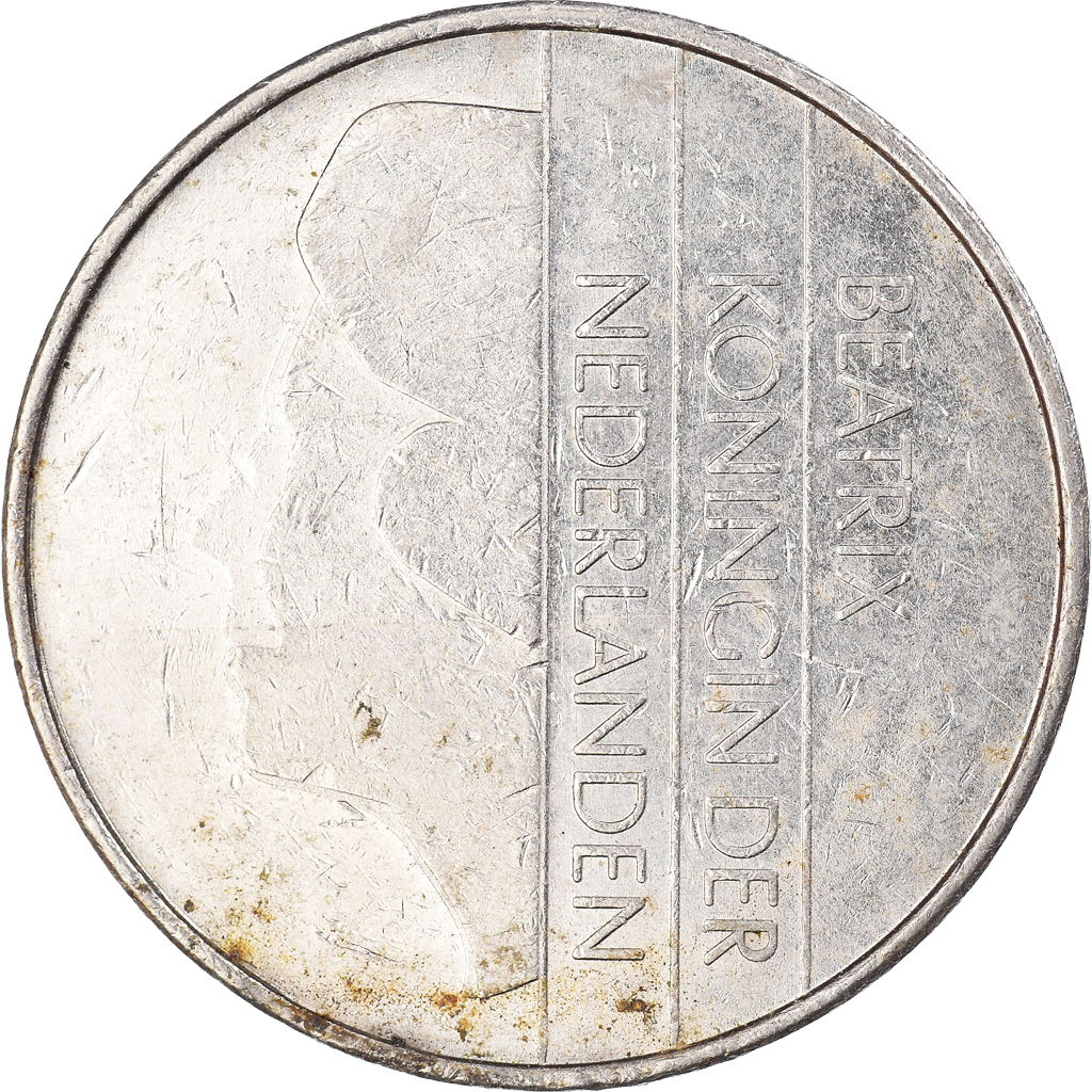 Moneda, Países Bajos, 2-1/2 Gulden, 1984