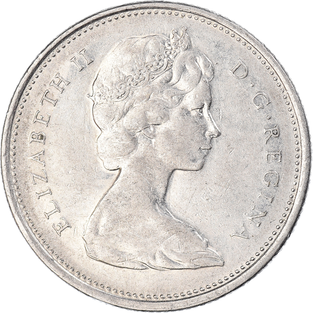 Coin, Canada, 25 Cents, 1971