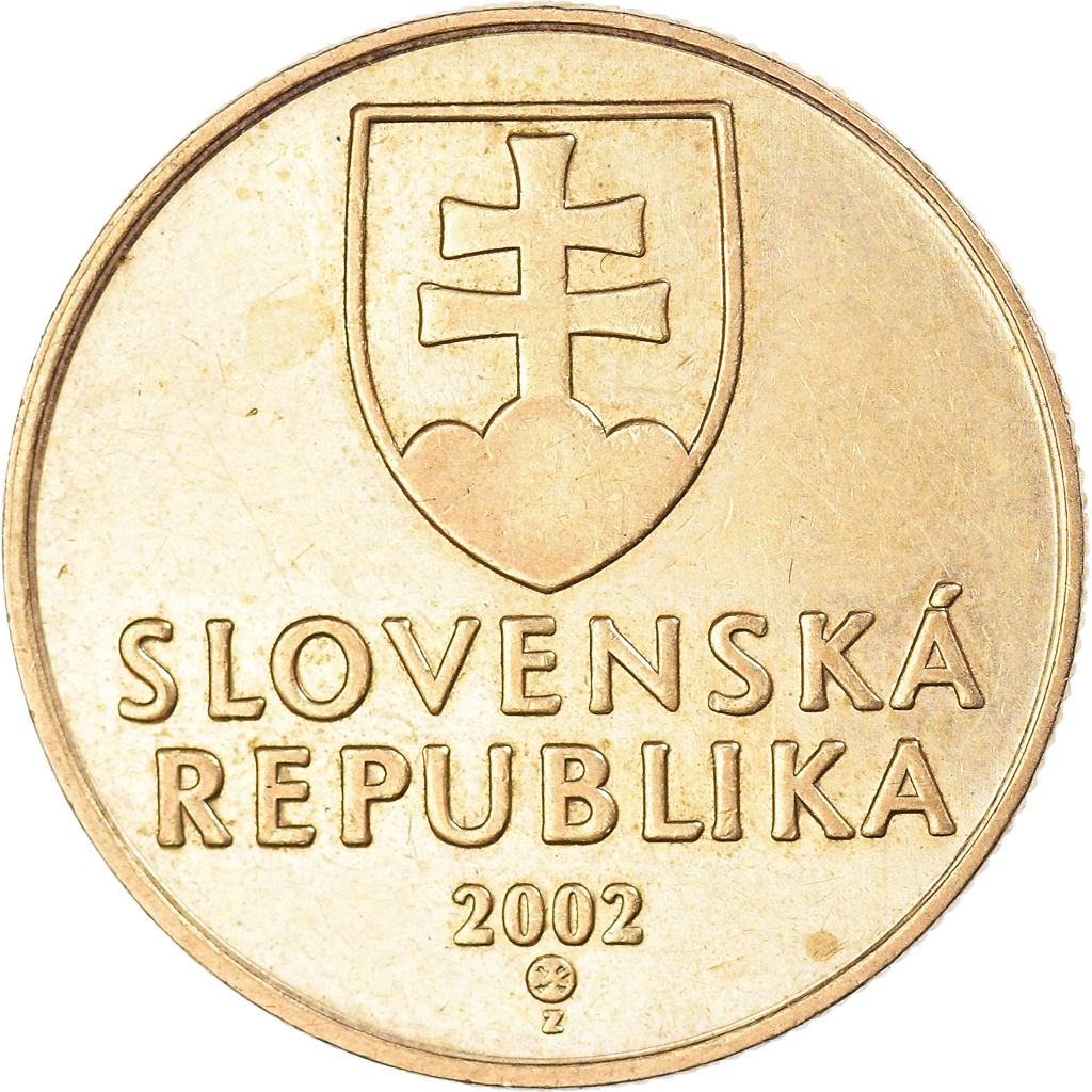 Moneda, Eslovaquia, Koruna, 2002
