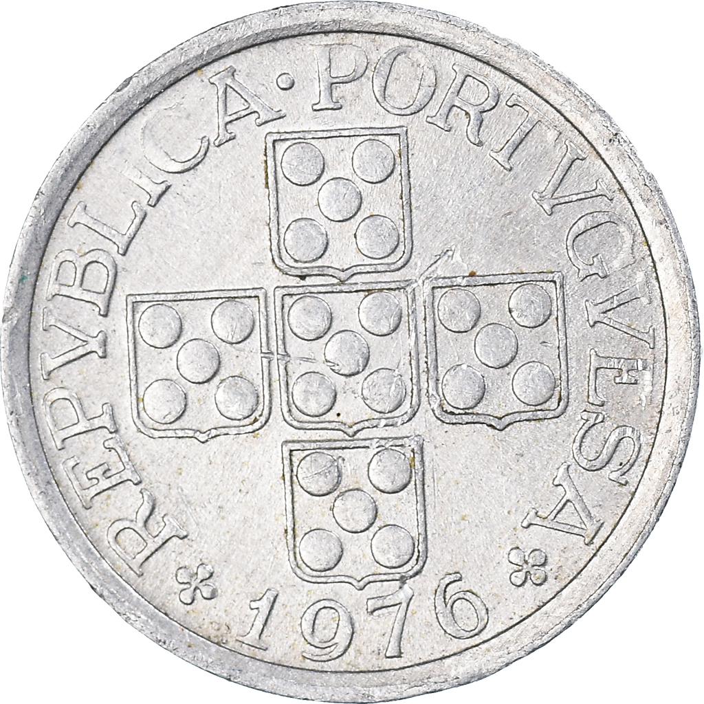 Moneda, Portugal, 10 Centavos, 1976