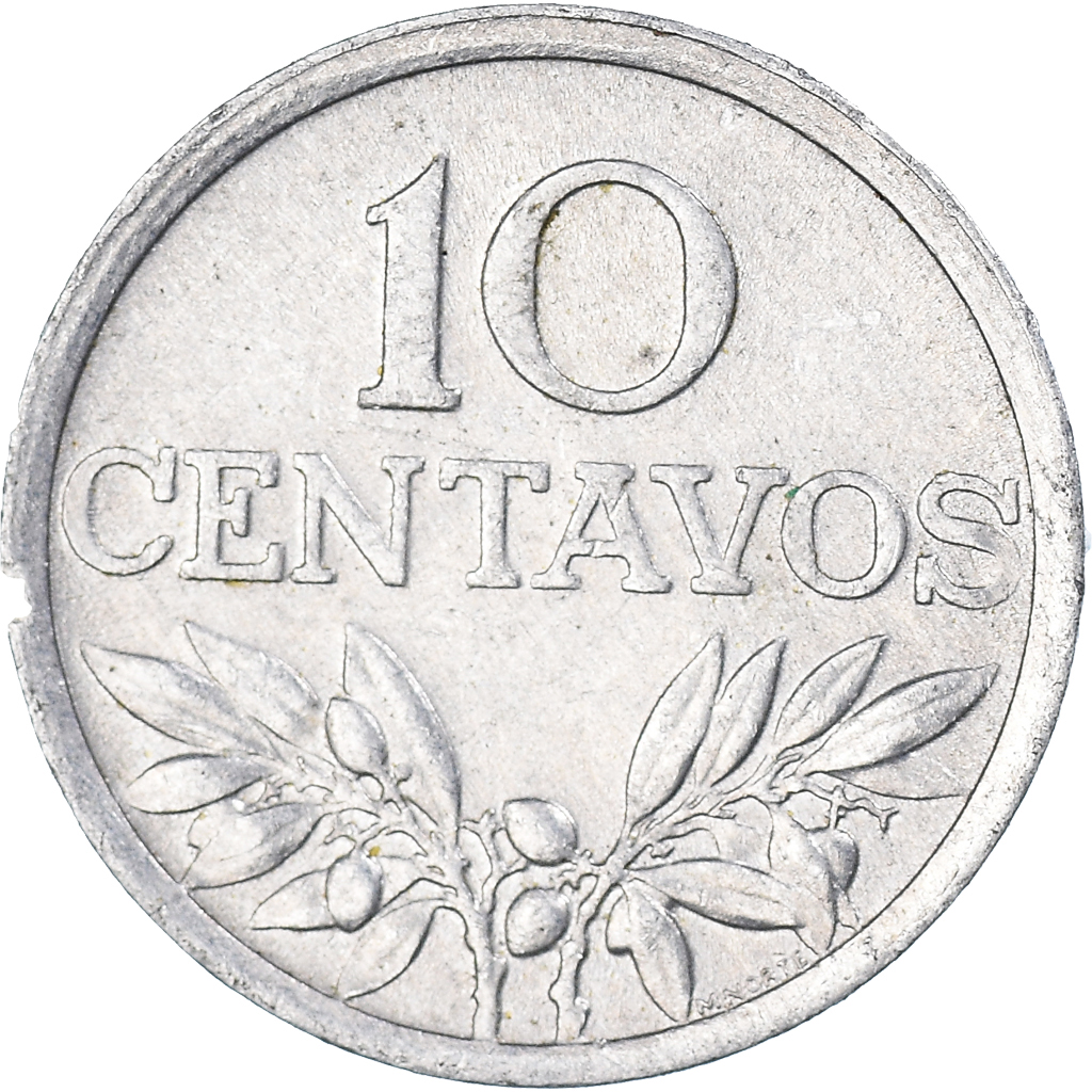Moneda, Portugal, 10 Centavos, 1976