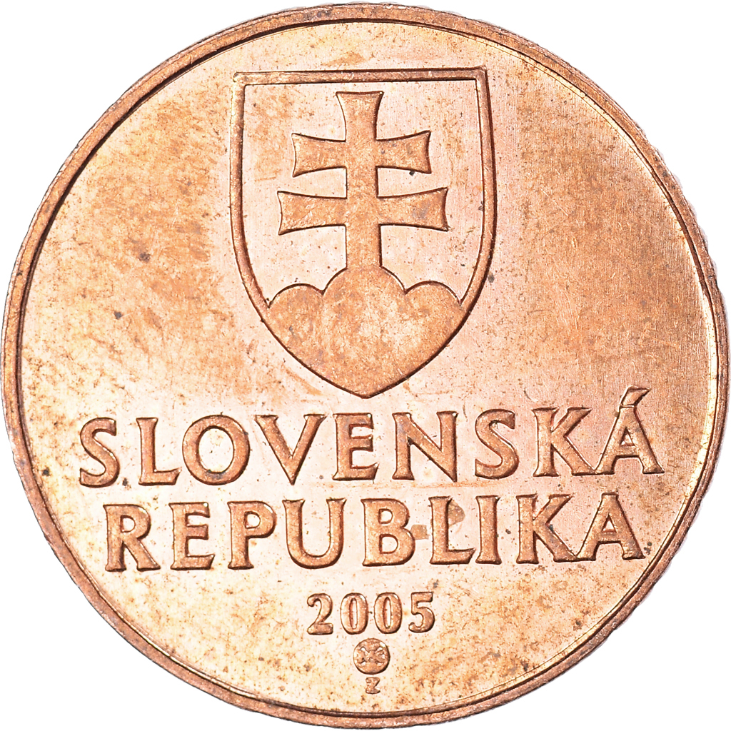 Moneda, Eslovaquia, 50 Halierov, 2005