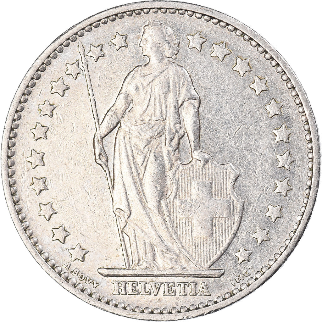Moneda, Suiza, Franc, 1982