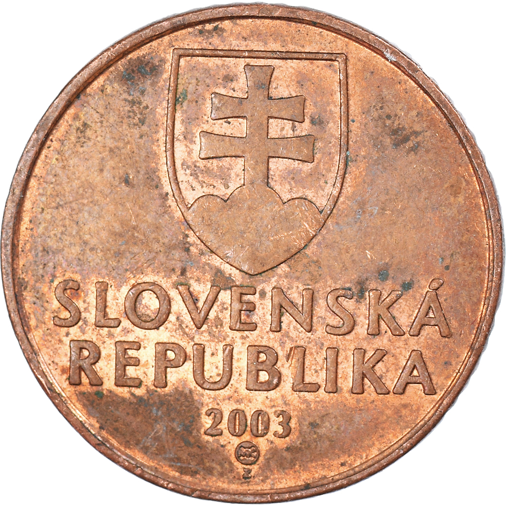 Moneda, Eslovaquia, 50 Halierov, 2003