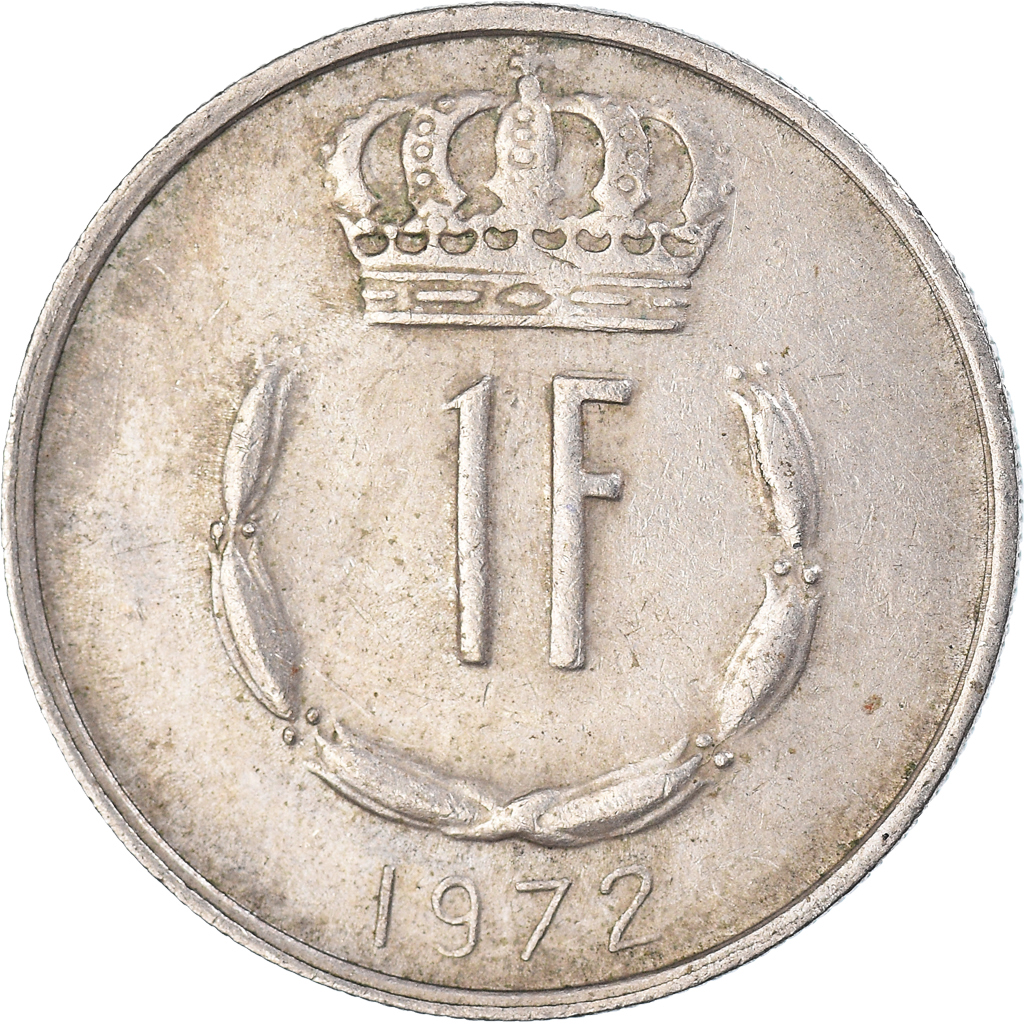 Coin, Luxembourg, Franc, 1972
